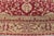 Large Antique Agra Carpet With Floral Design in Tones of Red and Taupe For Sale - Image 15 of 17