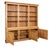 19th-century Danish pine shop counter, traditionally known as a Danish grocer’s desk. This 8' tall wall unit features open...