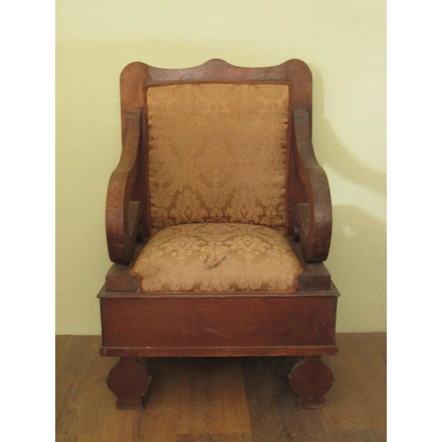 Antique Empire Throne Armchair, in Good conditions. Designed before 1890