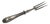 Art Nouveau Silver Fork for Roasted Beef, France, 1900s For Sale