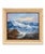 Vintage 1990s Signed Original Oil on Canvas Seascape in Wood Frame For Sale - Image 12 of 12