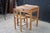 Mid 20th Century Vintage Oak Childs Childrens Schoolhouse Writing Desk Table & Chair For Sale - Image 5 of 12
