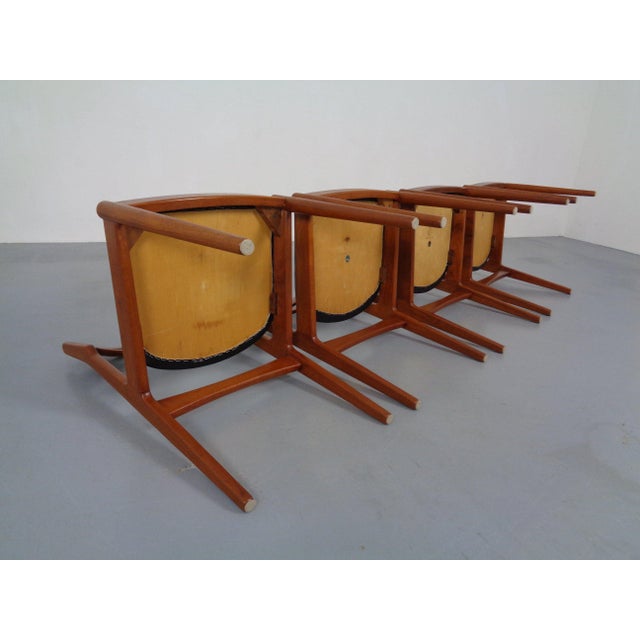Teak Dining Chairs from Vamo Sønderborg, Denmark, 1960s, Set of 4 For Sale - Image 11 of 18
