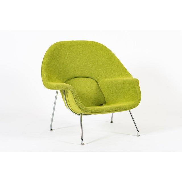 Early Restored Mid Century Green Womb Lounge Chair by Saarinen for Knoll, Multiples/Custom Available For Sale - Image 11 of 15