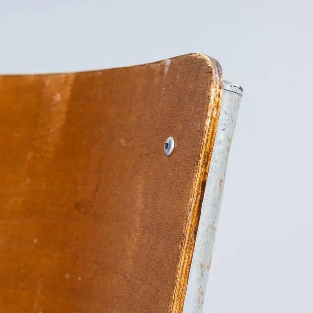 Large Stacking Dining Chair, 1950s For Sale - Image 4 of 13