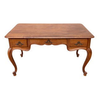 Louis XV Style Desk with Drawers, 1950s For Sale
