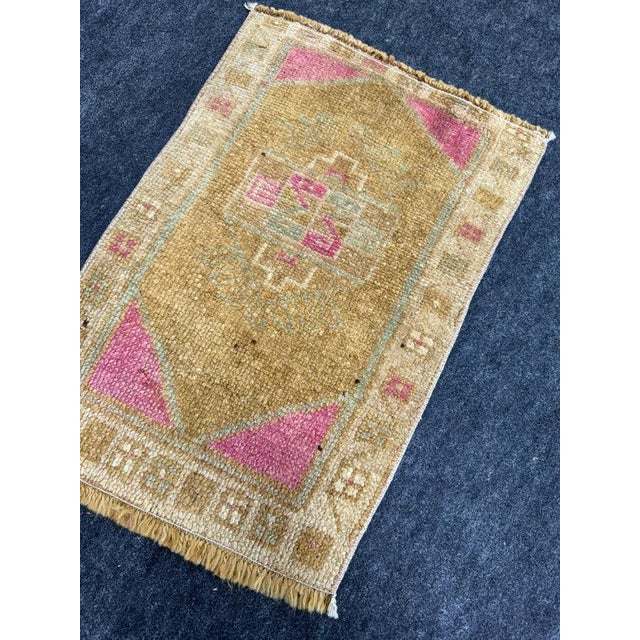 Early 21st Century Turkish Yastik Rug 1'6" x 2'3" For Sale - Image 5 of 5