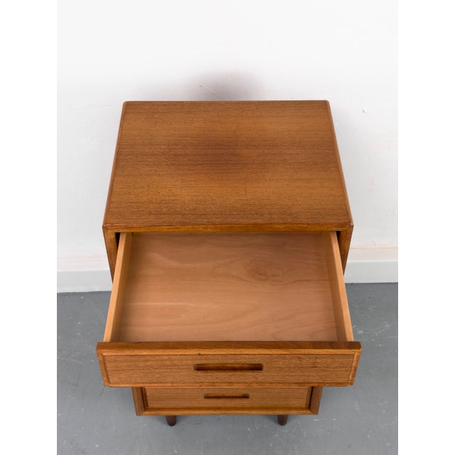 Wood Danish Teak Chest of Drawers from Fanø, 1970s For Sale - Image 7 of 14
