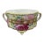 Antique Nippon Hand Painted Footed Ferner Bowl Raised Gold Design W/Pink Roses For Sale