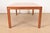 Henredon Mid-Century Modern Burl Wood Parsons Dining Table, Newly Refinished For Sale - Image 10 of 12