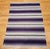 American Vintage American Southwestern Kilim Rug, Handwoven Wool, Stripe Pattern, Lavender & Ivory, 4x6 For Sale - Image 3 of 11