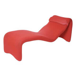 Djinn Chaise Lounge in the Style of Olivier Mourgue for Airborne, 1960s For Sale