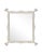 Contemporary Fleur Home Carnival Iko Iko Rectangle Mirror in Useful Gray, 45x55 For Sale - Image 3 of 3