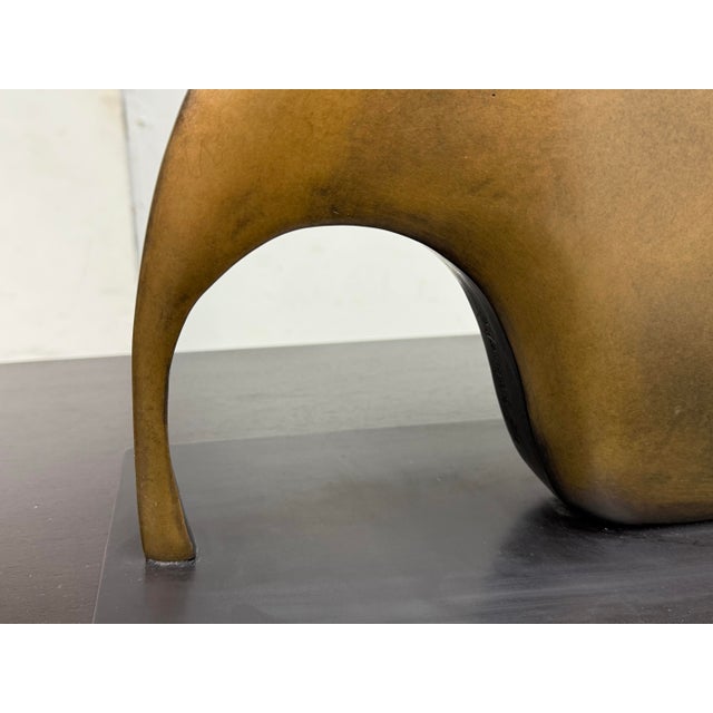 Robert Holmes "Seated" Medium Sculpture, Signed + Numbered For Sale - Image 10 of 12