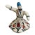 Small, Handmade Ceramic Whirling Dervish Figurine From Kütahya For Sale