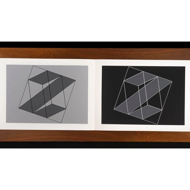 JOSEF ALBERS (1888 – 1976) "Formulation : Articulation" Portfolio II, Folder 16 Screen-printed geometric composition...