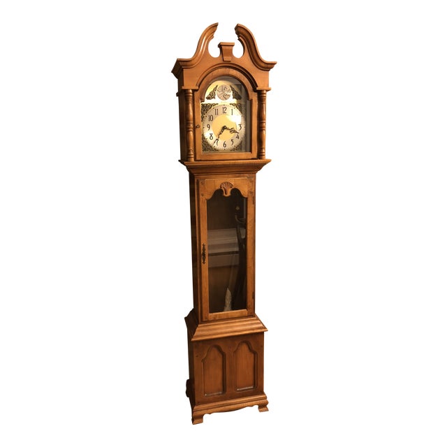 Herschede Lady Hawthorne No. 611 Grandfather Clock Chairish