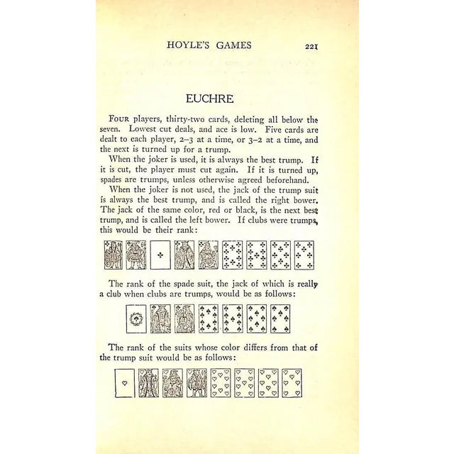 "Hoyle's Games" 1926 Foster, r.f. For Sale - Image 11 of 13