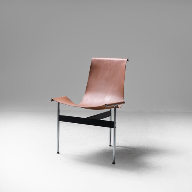 Mid-Century Modern T-Chair by Katavolos, Kelley and Littell for Icf De Padua, 1960s, Set of 4 For Sale - Image 3 of 14