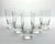 Contemporary Modern Minimalist 5 Clear Heavy Thick Tumbler Highball Glasses 6” Good contemporary condition. No chips,...