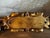 Mid-Century Modern Freeman McFarlin Gilt Console Bowl Planter by R. Wright For Sale - Image 6 of 7