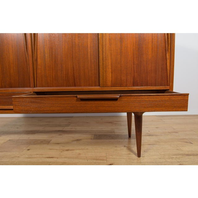 Mid-Century Model 13 Sideboard in Teak by G. Omann for Omann Jun, Denmark, 1960s For Sale - Image 14 of 18