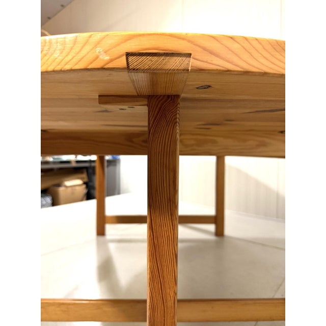 Large Drop-Ear Dining Table attributed to Karin Mobring for Ikea, 1970s For Sale - Image 16 of 18