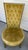 Pair of Vintage Lewittes Hollywood Regency Tufted Citrus Velvet High-Back Dining Chairs For Sale - Image 4 of 18