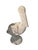 English Vintage Cast Stone Pelican Garden Planter For Sale - Image 3 of 9