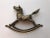 Brass Vintage Brass Rocking Horse For Sale - Image 8 of 8