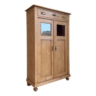 Rustic Vertico Cabinet in Spruce Wood For Sale