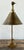 Contemporary Vintage Boho Burnished Brass Lamp For Sale - Image 3 of 10