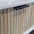 White West Elm Quinn Modern Desk With Three Drawers and Raised Shelf For Sale - Image 8 of 12