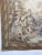 This is a beautiful, high-quality mid-century French tapestry featuring a scenic pastoral country view in a classic rural...
