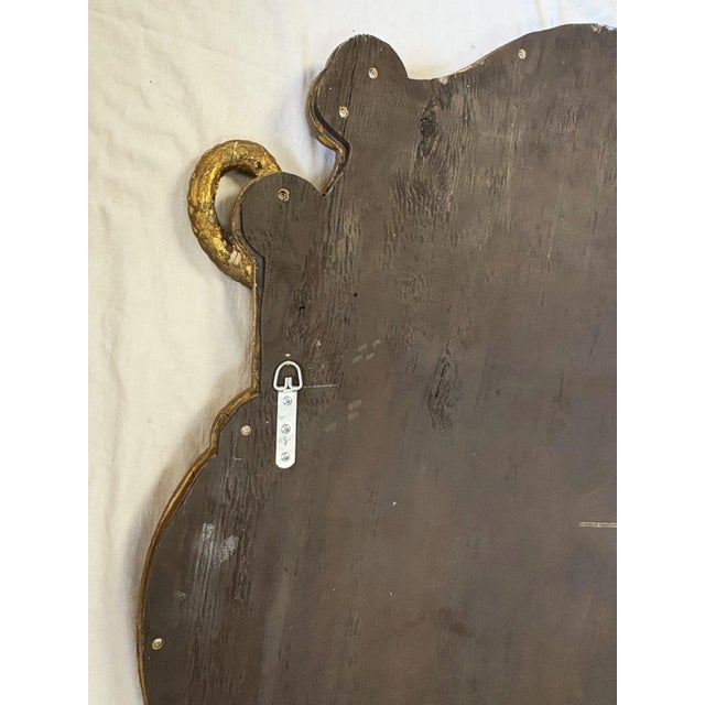 Vintage Hollywood Regency Gold Rope Motif Wall Mirror For Sale - Image 14 of 15