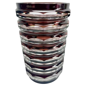 Art Deco Crystal Vase from Val Saint Lambert, 1950s
