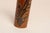 Vintage Studio Pottery Sunburst and Botanical Motif Matte Amber Glazed Vase For Sale - Image 13 of 18