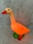 Figural goose-shaped lamp produced by the German manufacturer HEICO. The lamp features a very long cable, allowing it to...