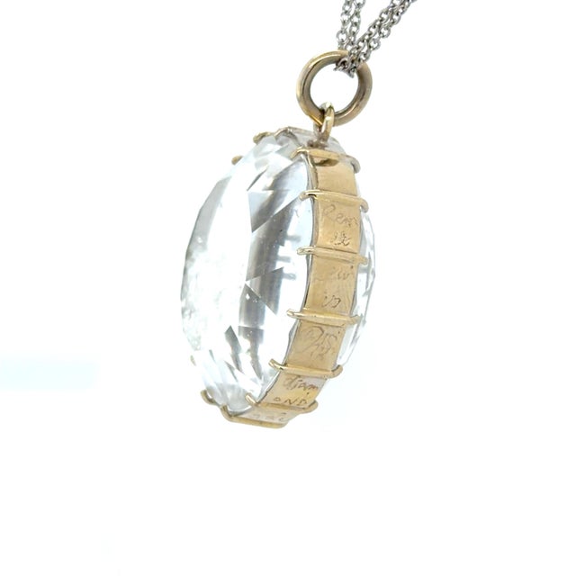 Contemporary Renee Lewis, Diamond Shaker Pendant Necklace 18k White Gold For Sale - Image 3 of 6