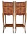 French Louis XV Style Nightstands in Walnut and Marquetry, Set of 2 For Sale