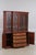 Henkel Harris Henkel Harris Model 2365 Cherry 2 Piece Breakfront For Sale - Image 4 of 18