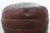 1970s Round Patchwork Leather Pouf, Switzerland, 1970s For Sale - Image 5 of 10