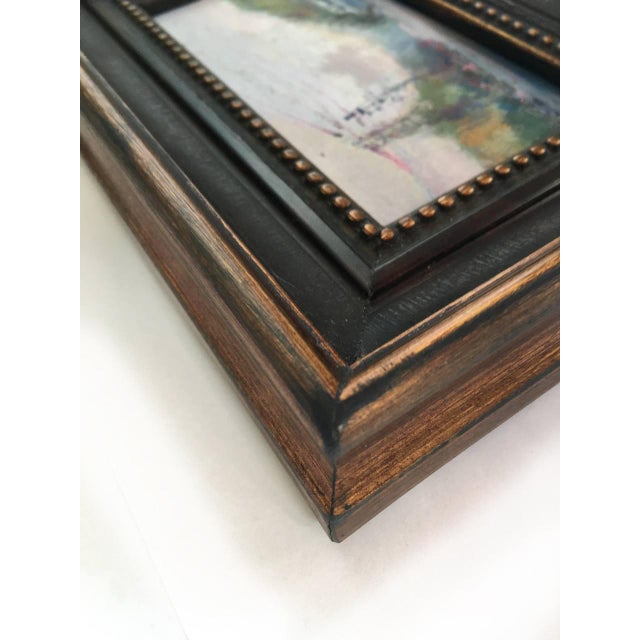 Framed Original Painting Plein Air Landscape by Valeriya Serova For Sale - Image 9 of 12