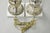 Mid 20th Century International Victorian Silver Plate Floral Repousse Candlestick Table Lamp Pair For Sale - Image 16 of 18
