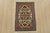 Tribal Meshkin Rug 1’5” X 2′ Ivory Wool Vintage Tribal Hand-Knotted Oriental Carpet For Sale - Image 3 of 5