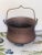 Late 19th Century Handmade Solid Brass Cauldron For Sale In Atlanta - Image 6 of 6