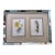 Italian Frame With Mirrors and English Chromolithographic Prints of Flowers - 05 For Sale