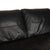 Model 6600 2-Seater Sofa in Black Leather from Rolf Benz For Sale - Image 4 of 15