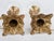 1950s Spanish Neo-Classical Cast Brass Cherubs / Putti Table Lamps With Opal Glass Shades - A Pair For Sale - Image 9 of 12
