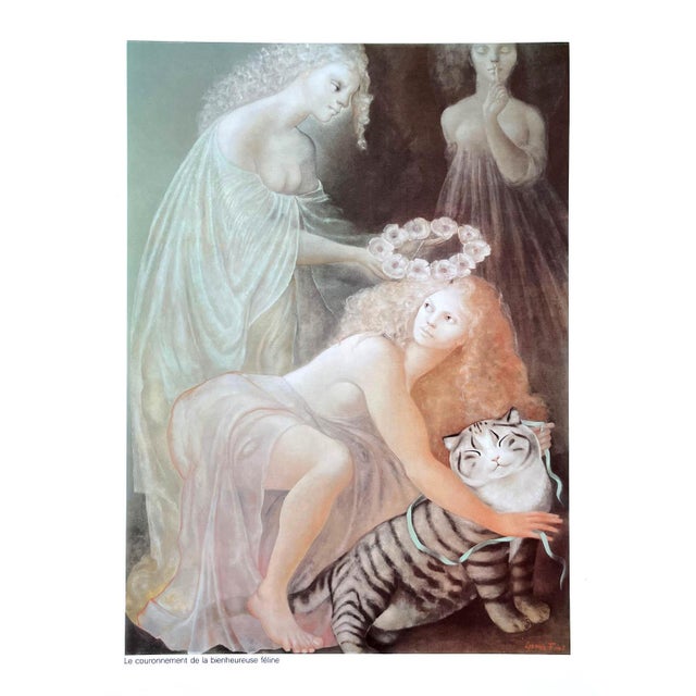 Artist: Leonor Fini Country: Argentina Title: Le couronnement de la bienheureuse feline Medium: Photogravure Marks: Not...